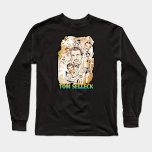 Tom selleck t-shirt Long Sleeve T-Shirt